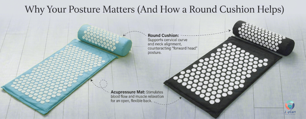 Why Your Posture Matters (And How a Round Cushion Helps)