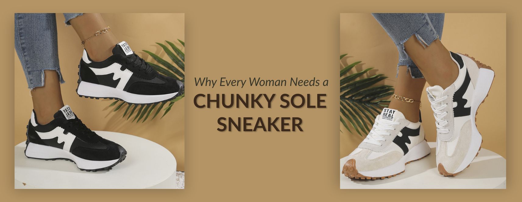 Why Every Woman Needs a Chunky Sole Sneaker This Season