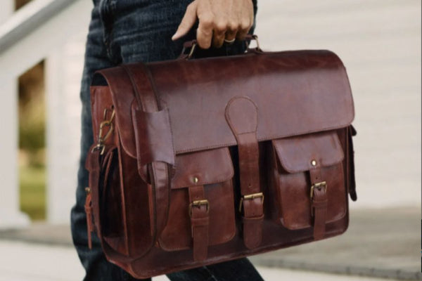 how to clean leather bag