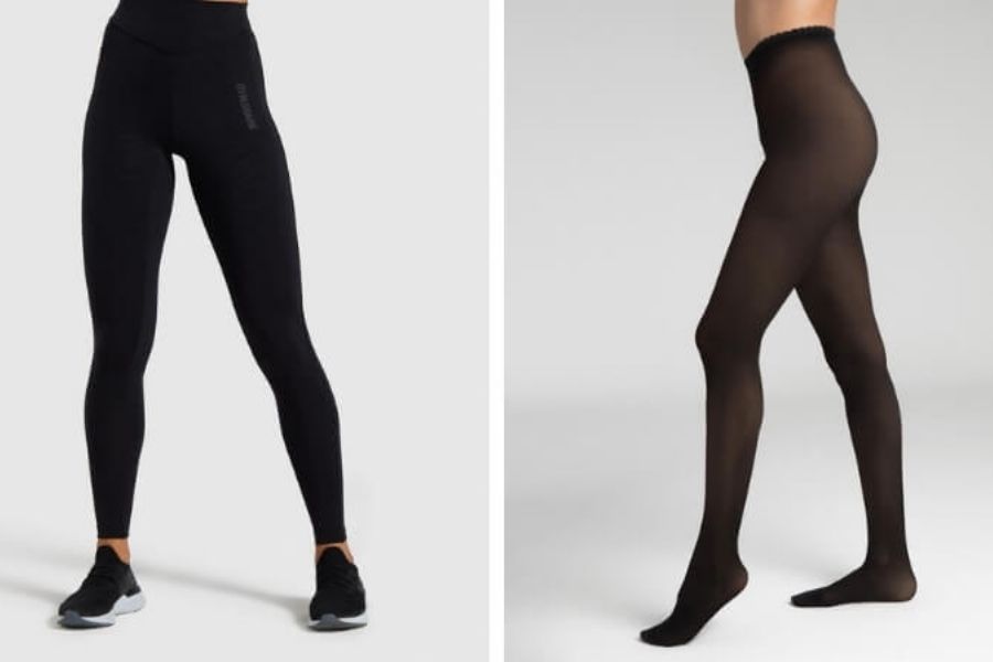 tights vs leggings