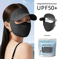 Summer Sun-Protective Face Mask Womens Full-Face
