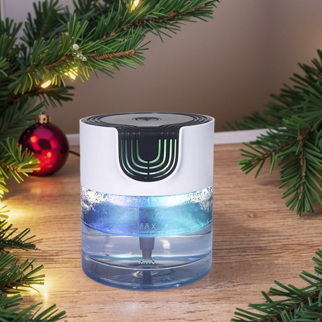 Air Purifier and Aroma Diffuser with Colorful LED Night Light