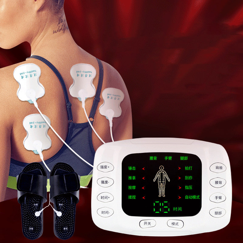 Digital Physiotherapy Multi-function Color Screen Meridian Massage Instrument