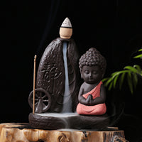 Little Monk Aromatherapy Incense Burner - Zen Tea Pet Decor