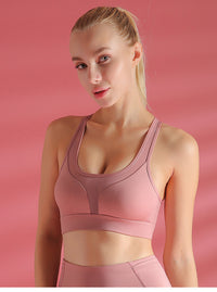 Shockproof Sports Bra - High Support Yoga Vest for Women's Fitness