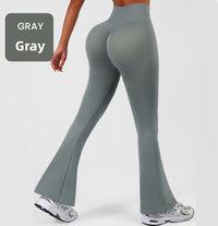 High Waist Flare Leggings for Yoga and Fitness
