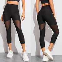Women Leggings Mesh Design Trousers Pants