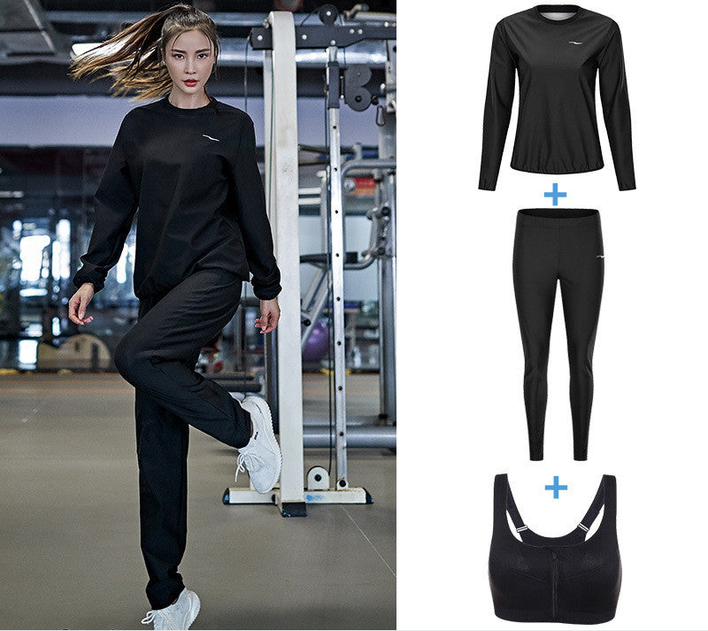Women's Round Neck Long Sleeve Loose Sweat Suit