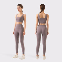 Women Running Sports Gym Training Yoga Suit