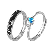Dream Planet Couple Rings for Men and Women