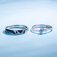Dream Planet Couple Rings for Men and Women