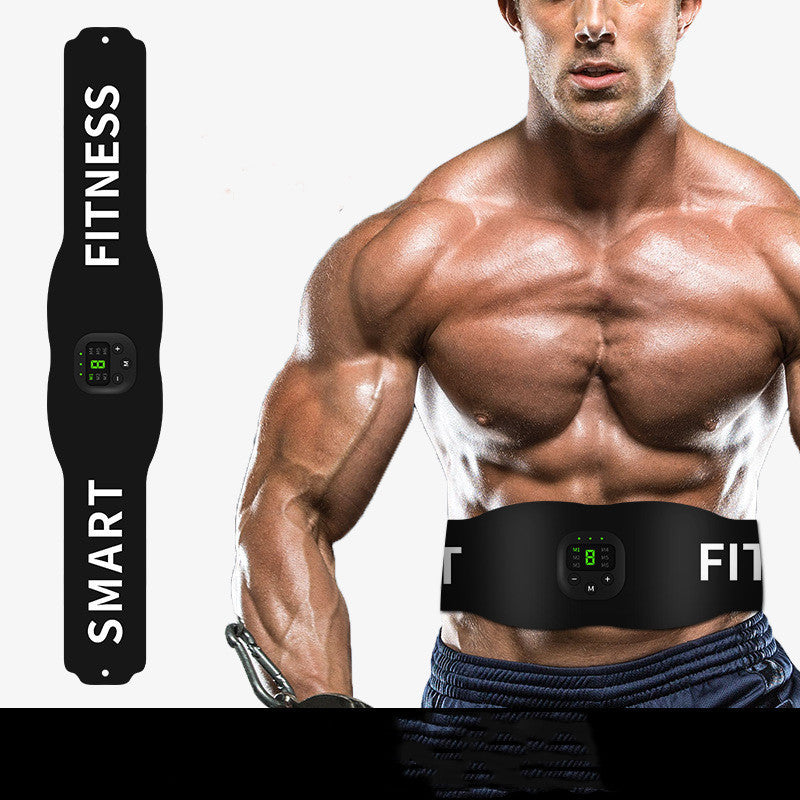 EMS Muscle Stimulator Belt - Ab Toning Belt with 6 Modes & 10 Intensity Levels