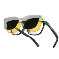 Smart AI Bluetooth Glasses with Interchangeable Lenses