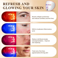 LED Red Light Therapy Face Mask for Facial Skin Care and Rejuvenation