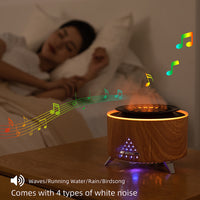 LED Fire Flame Aroma Diffuser for Home and Office