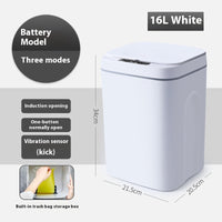 Smart Inductive Ashbin Home Living Room Bathroom Automatic