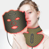 LED Silicone Multicolor Photon Therapy Rejuvenating Facial Mask