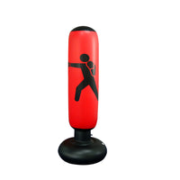Inflatable Punching Bag - 63" Freestanding Boxing Bag for Home Fitness
