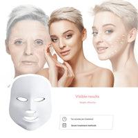 LED Light Therapy Face Mask for Skin Rejuvenation and Beauty Care