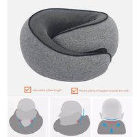 Travel Neck Pillow For Airplanes Offices And Cars Soft Neck Pillow For Traveling
