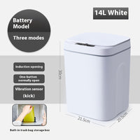 Smart Inductive Ashbin Home Living Room Bathroom Automatic