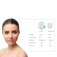 LED Light Therapy Face Mask for Skin Rejuvenation and Beauty Care
