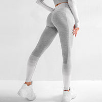 Women Knitted Workout Running Yoga Pants
