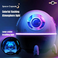 Astronaut Space Humidifier USB Desktop Air Diffuser with LED Light