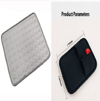 Pet Dog Cat Ice Silk Cold Nest Pad For Cooling In Summer