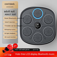 Music Boxing Target - Wall-Mounted Training Pad for Fitness Workouts