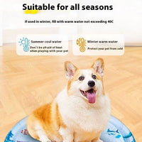 Pet Cooling Water Bed Mat for Dogs & Cats