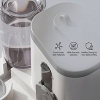 Gravity Pet Feeder and Water Dispenser for Cats Puppies and Small Pets
