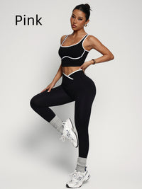 Women’s Sports Bra & Yoga Pants Set