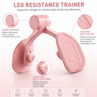 Portable Thigh Trainer for Lower Body Strength and Toning