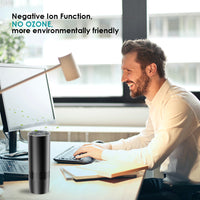 Room Car Air Purifier Cleaner HEPA Filter Remove Odor Dust Mold Home Allergies