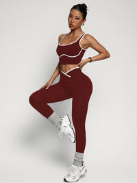 Women’s Sports Bra & Yoga Pants Set