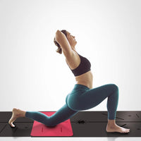 Premium Anti-Slip Yoga Mat - Natural Rubber & PU 5mm