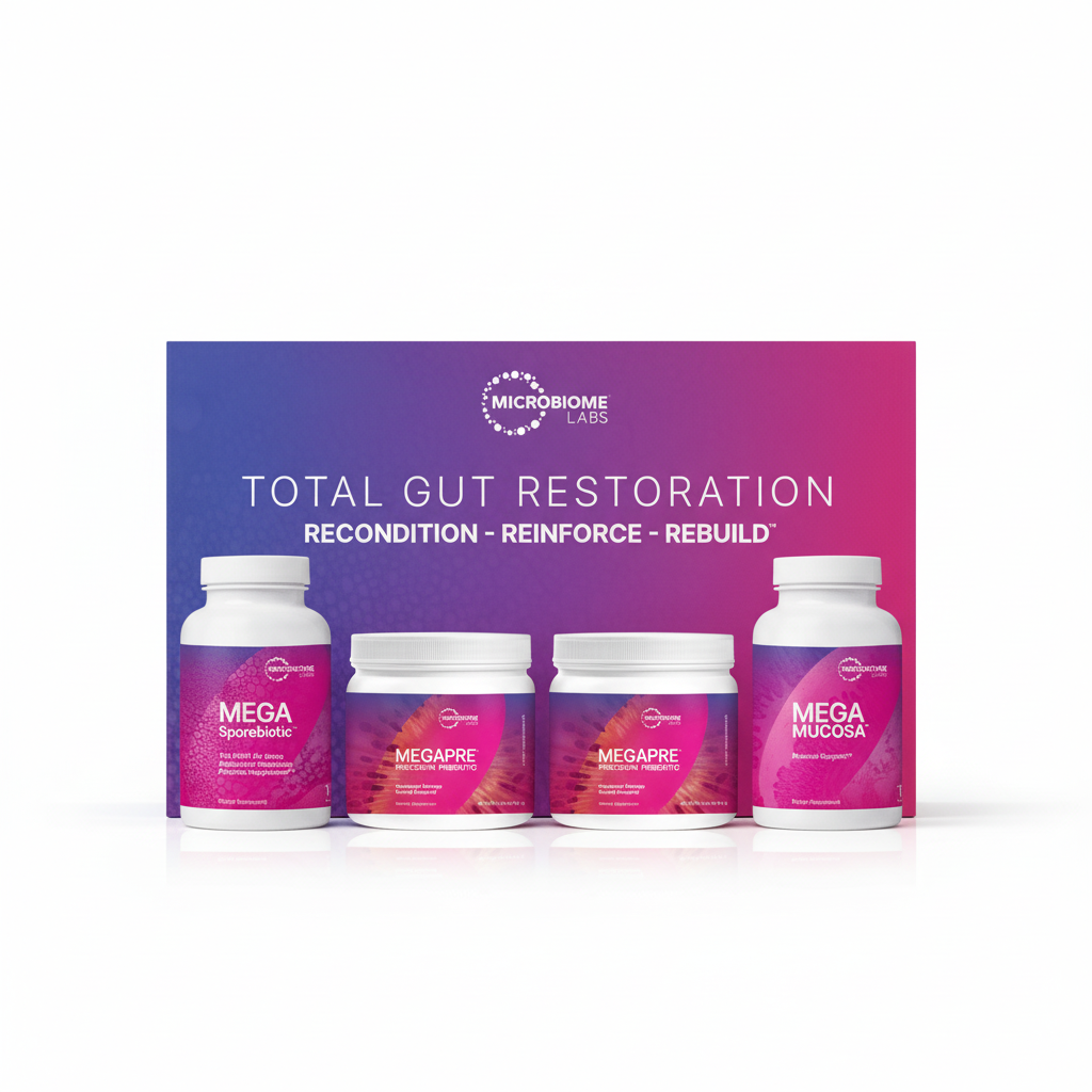 Total Gut Restoration Kit 4 (MP Powder MM Caps)