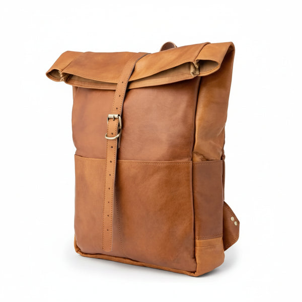 Unisex Vintage Rolling Backpack