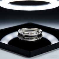 Colored Birthstone Ring With Gold Plated Star Radiance