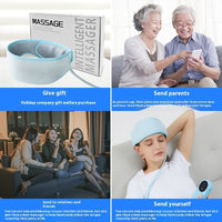 Portable Electric Head Massager – Heated Scalp Relaxation Device