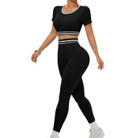 Women’s Color Block Yoga Set