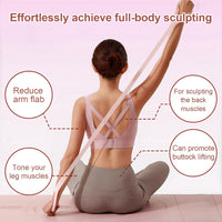 Figure 8 Resistance Band – Elastic Stretching Rope for Home Workouts
