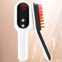 Electric Scalp Massager & Hair Growth Comb with Red & Blue Light Therapy