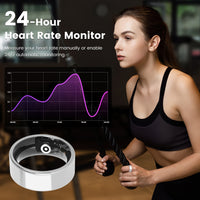 Smart Fitness Ring with Sleep, Stress and Heart Rate Tracking