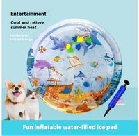 Pet Cooling Water Bed Mat for Dogs & Cats