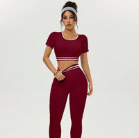 Women’s Color Block Yoga Set