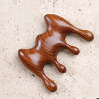 Wooden Massage Comb Unblocking Meridians Scraping Head Therapy Points