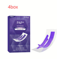 Purple Teeth Whitening Strips Dry