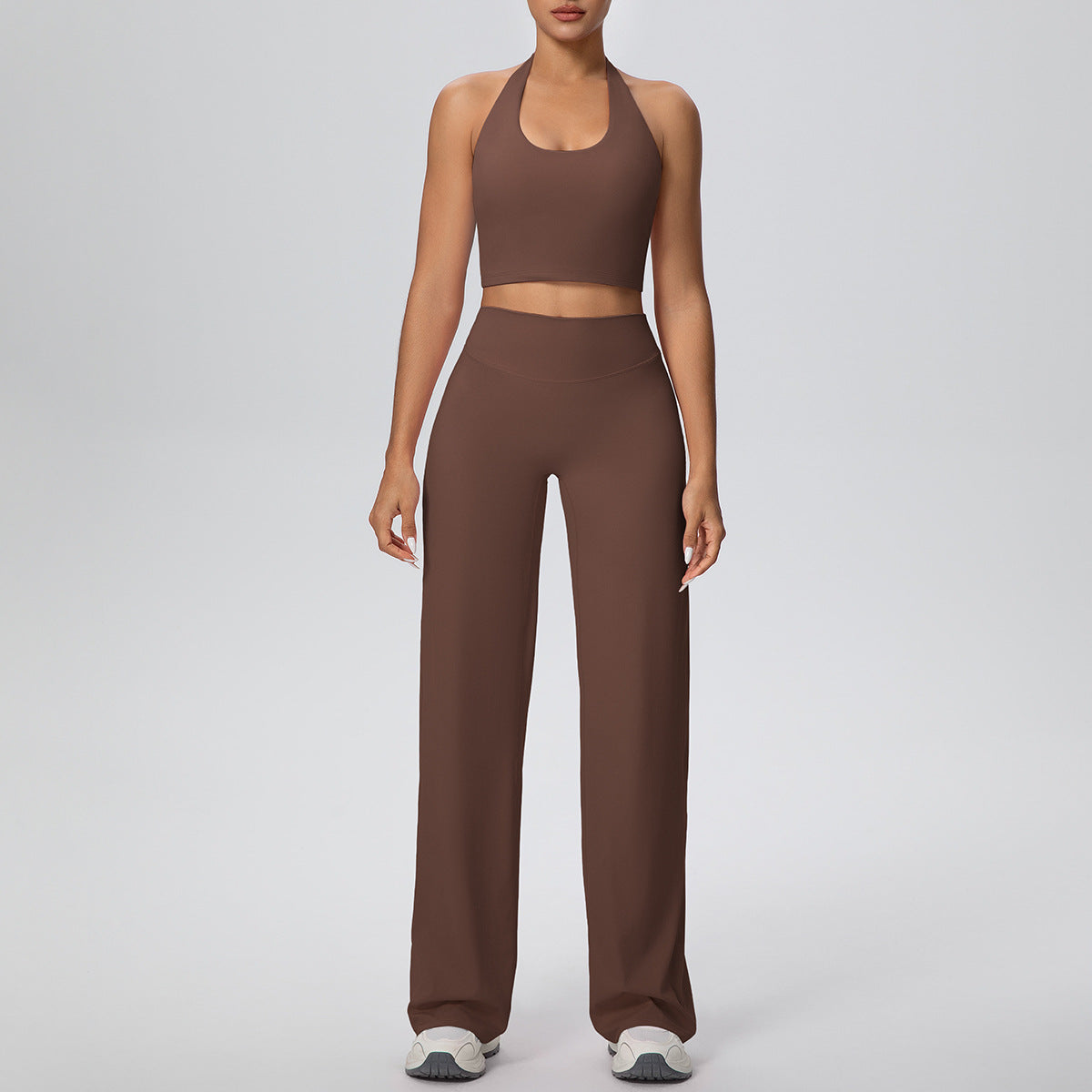 Women's Two-Piece Sports Running Fitness Outfit Set